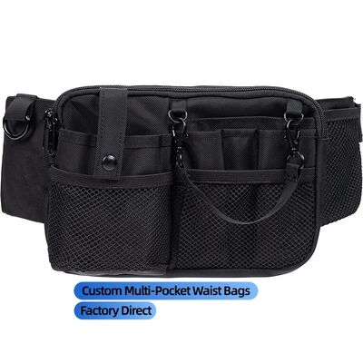 Oxford Waterproof Nurse Waist Bag Tool Kit Multi-Pocket Medical Supplies for Healthcare Workers Doctor's Work Waist Bag