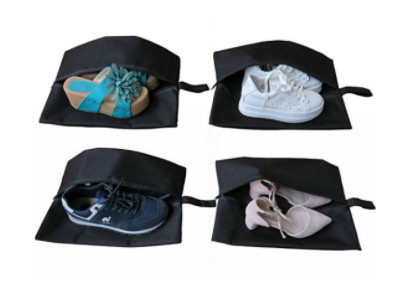 중국 지퍼 마감을 가진 방수 600D 비 길쌈된 쇼핑 백 옥스포드 여행 신발 저장 조직자 공장