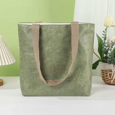 Custom-Printed DuPont Paper Bags with Logo Washable and Wrinkle-Resistant Tyvek Gift Bags Cultural and Creative Merchandise Tote Bags