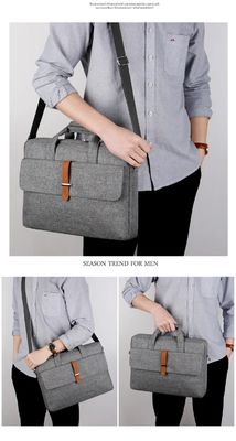 Female Computer Laptop Bag 13.3 - 15.6 Inch Washable Oxford Customized Logo