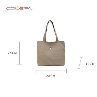 Customized Casual Lightweight Minimalist Nylon Bag New Women's Tote Bag Simple Mini Versatile Handheld Book Storage Bag