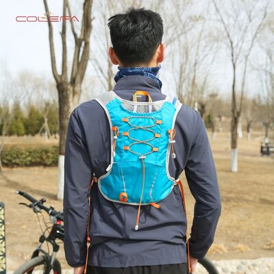 Oxford Outdoor Cycling Backpack Trail Running Hydration Pack Ultralight Waterproof Hiking Backpack Wholesale with Custom LOGO