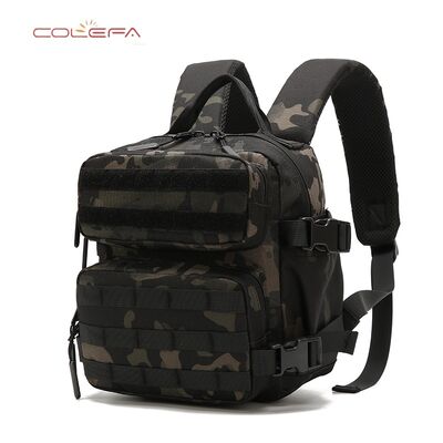 Custom Oxford Made 9L Mini Camo Backpack Fitness Fashion Sports Backpack Outdoor Sports Commuting Cycling Travel Bag with LOGO