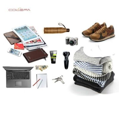 European & American Style Outdoor Backpack Casual Book Bag Large Capacity Travel Backpack Canvas & PU Leather Blend Hiking Bag