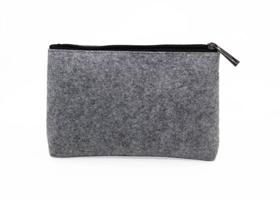 Customized Lady Felt Makeup Toiletry Bag Travel Washable For Women