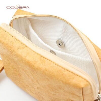 Travel Essentials Tyvek Waterproof Toiletry Bag Cable Organizer Portable Holder Machine-Washable DuPont Paper Customizable Bag