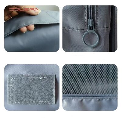 New Korean-Style Travel Makeup Bag Large Capacity Hook-On Oxford Toiletry Pouch Foldable Storage Bag Convenient Handheld Carry Bags