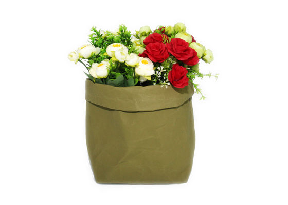 궤 조직자 장난감 저장 부대가 도매 재사용할 수 있는 빨 수 있는 kraft 종이에 의하여 설치합니다